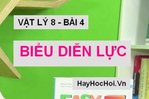 Cách biểu diễn lực (lực kéo, trọng lực) và bài tập vận dụng - Vật lý 8 bài 4